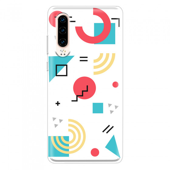 HUAWEI - P30 - Soft Clear Case - Retro Style Series III.