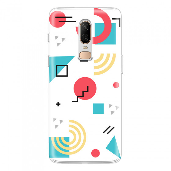 ONEPLUS - OnePlus 6 - Soft Clear Case - Retro Style Series III.