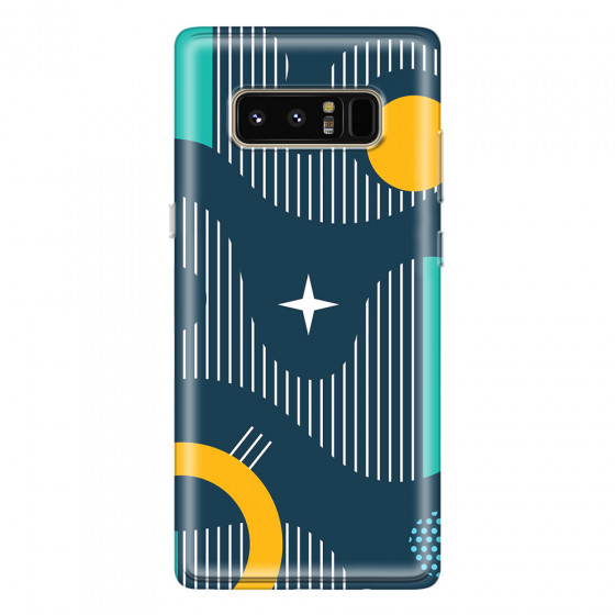 SAMSUNG - Galaxy Note 8 - Soft Clear Case - Retro Style Series IV.