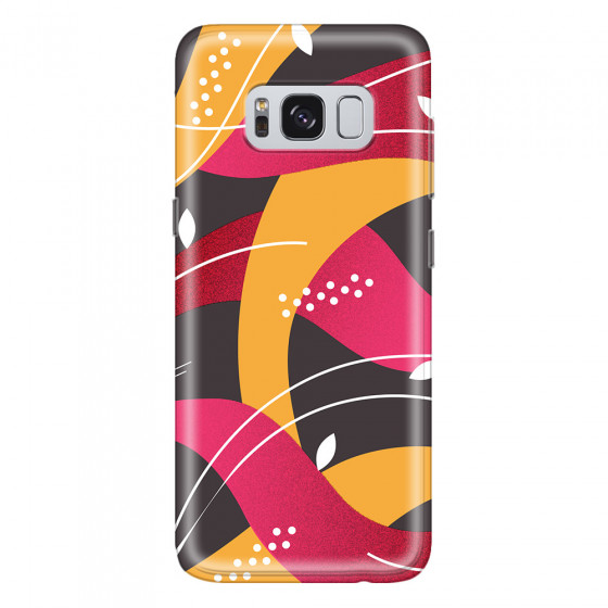 SAMSUNG - Galaxy S8 Plus - Soft Clear Case - Retro Style Series V.