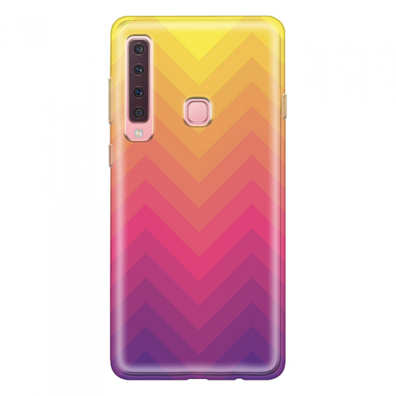 SAMSUNG - Galaxy A9 2018 - Soft Clear Case - Retro Style Series VII.