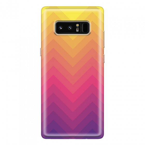 SAMSUNG - Galaxy Note 8 - Soft Clear Case - Retro Style Series VII.