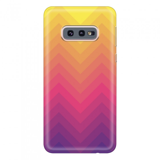 SAMSUNG - Galaxy S10e - Soft Clear Case - Retro Style Series VII.