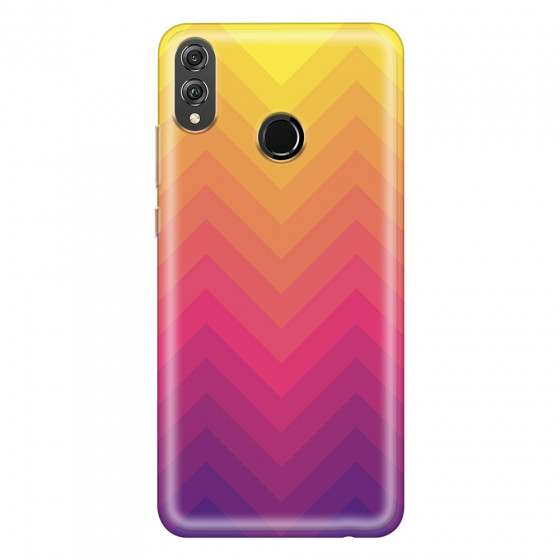 HONOR - Honor 8X - Soft Clear Case - Retro Style Series VII.