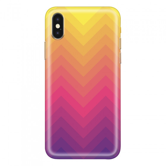 APPLE - iPhone XS Max - Soft Clear Case - Retro Style Series VII.