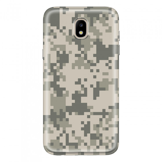 SAMSUNG - Galaxy J3 2017 - Soft Clear Case - Digital Camouflage