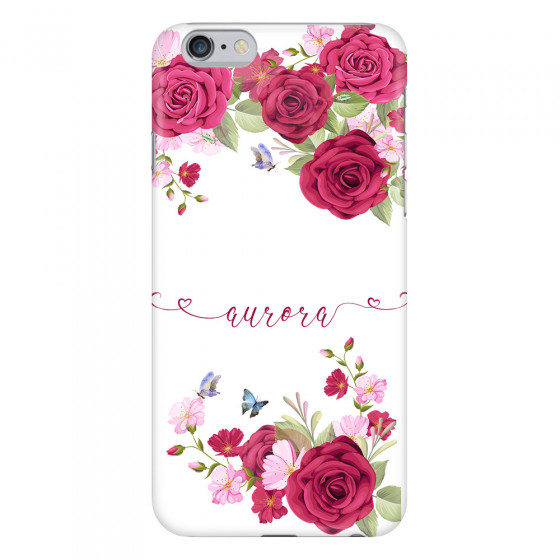 APPLE - iPhone 6S - 3D Snap Case - Rose Garden with Monogram