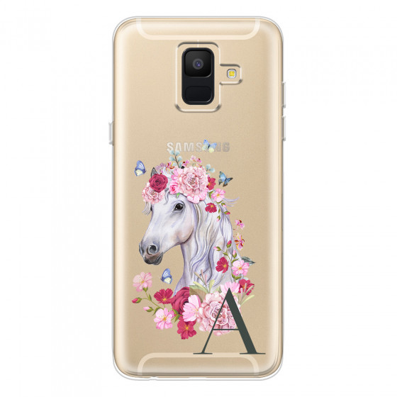 SAMSUNG - Galaxy A6 2018 - Soft Clear Case - Magical Horse