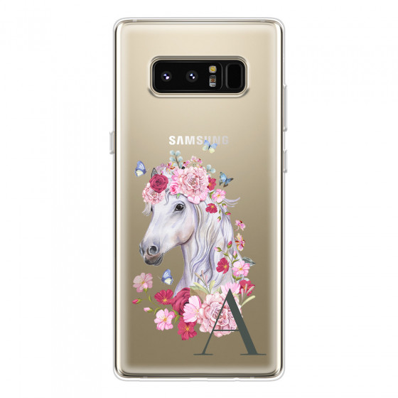 SAMSUNG - Galaxy Note 8 - Soft Clear Case - Magical Horse