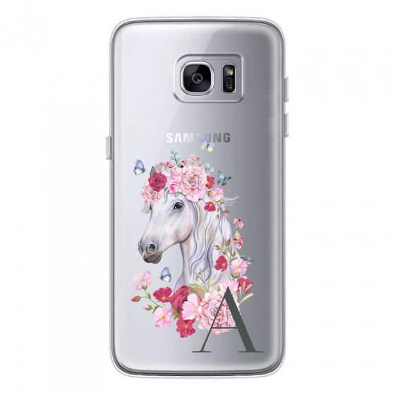 SAMSUNG - Galaxy S7 Edge - Soft Clear Case - Magical Horse