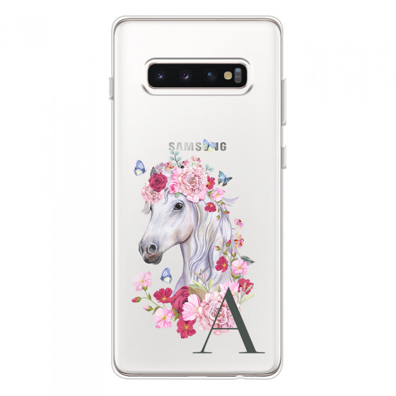 SAMSUNG - Galaxy S10 Plus - Soft Clear Case - Magical Horse