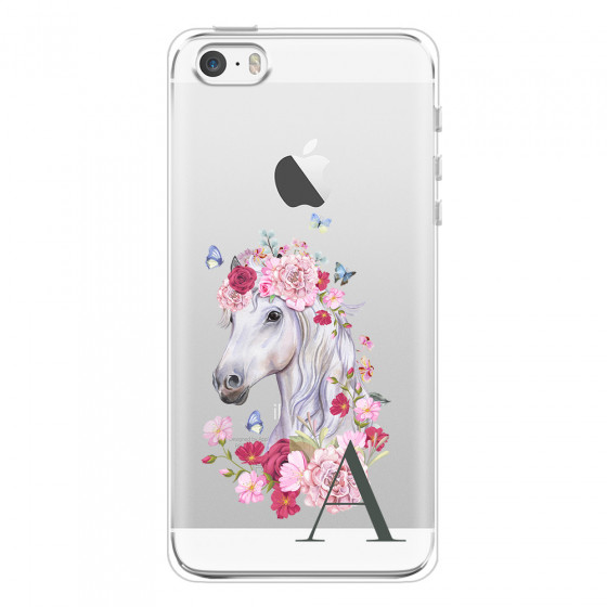 APPLE - iPhone 5S/SE - Soft Clear Case - Magical Horse