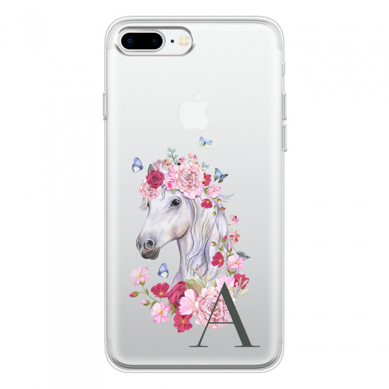APPLE - iPhone 7 Plus - Soft Clear Case - Magical Horse