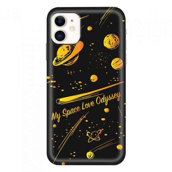 APPLE - iPhone 11 - Soft Clear Case - Dark Space Odyssey