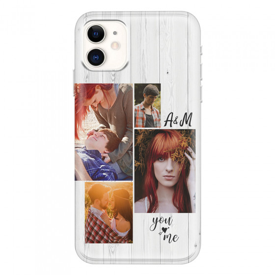 APPLE - iPhone 11 - Soft Clear Case - Love Arrow Memories