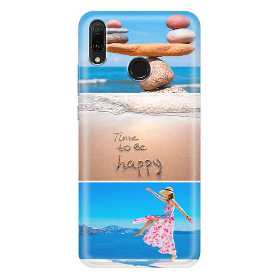 HUAWEI - Y9 2019 - Soft Clear Case - Collage of 3