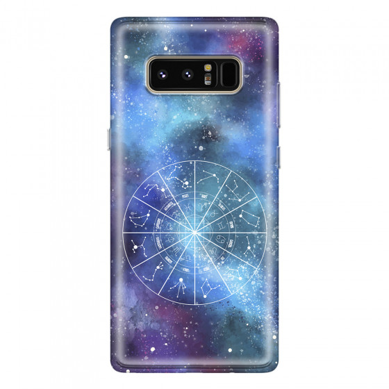 SAMSUNG - Galaxy Note 8 - Soft Clear Case - Zodiac Constelations