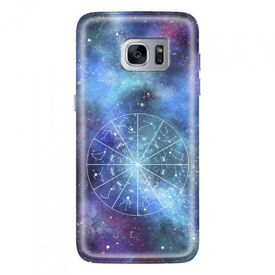 SAMSUNG - Galaxy S7 Edge - Soft Clear Case - Zodiac Constelations