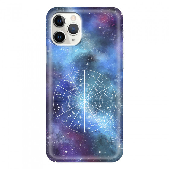 APPLE - iPhone 11 Pro Max - Soft Clear Case - Zodiac Constelations