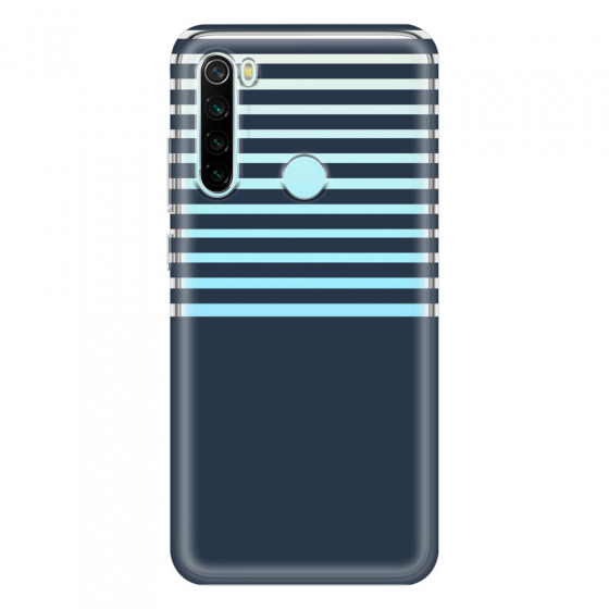 XIAOMI - Redmi Note 8 - Soft Clear Case - Life in Blue Stripes