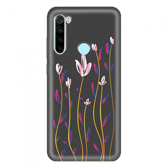XIAOMI - Redmi Note 8 - Soft Clear Case - Pink Tulips