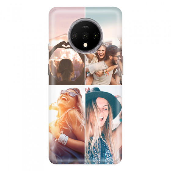 ONEPLUS - OnePlus 7T - Soft Clear Case - Collage of 4