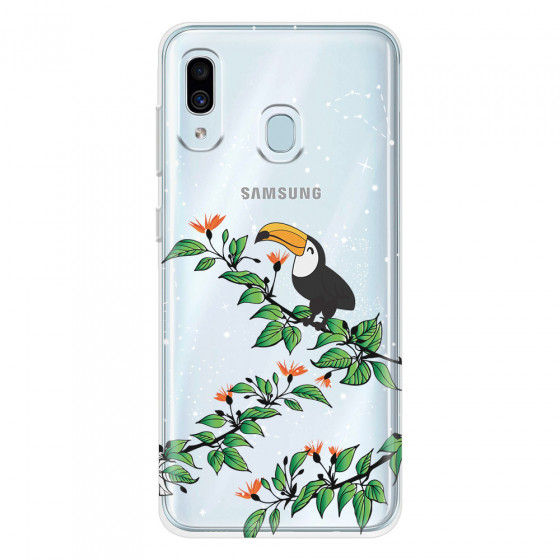 SAMSUNG - Galaxy A20 / A30 - Soft Clear Case - Me, The Stars And Toucan