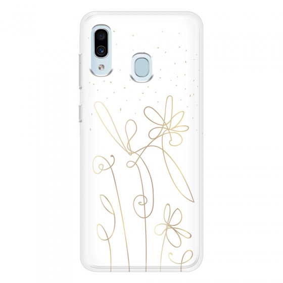 SAMSUNG - Galaxy A20 / A30 - Soft Clear Case - Up To The Stars