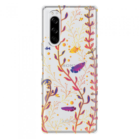 SONY - Sony Xperia 5 - Soft Clear Case - Clear Underwater World