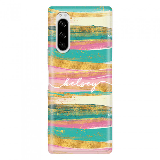 SONY - Sony Xperia 5 - Soft Clear Case - Pastel Palette