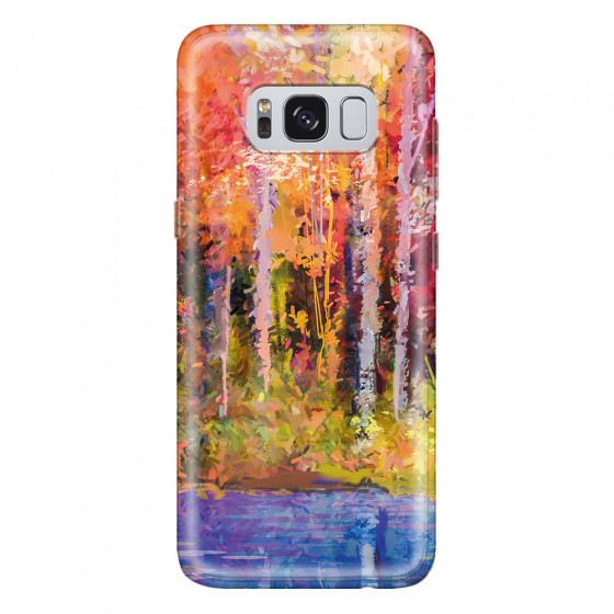 SAMSUNG - Galaxy S8 - Soft Clear Case - Autumn Silence