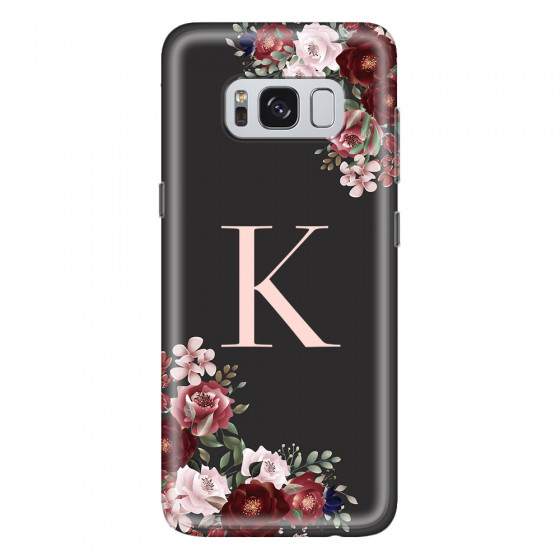 SAMSUNG - Galaxy S8 - Soft Clear Case - Rose Garden Monogram