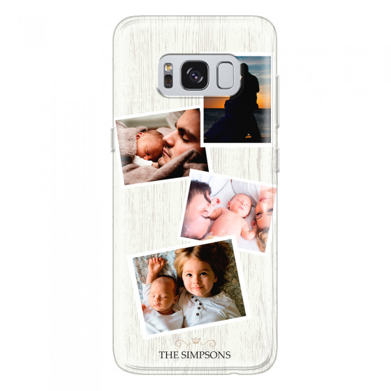 SAMSUNG - Galaxy S8 - Soft Clear Case - The Simpsons