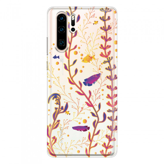 HUAWEI - P30 Pro - Soft Clear Case - Clear Underwater World