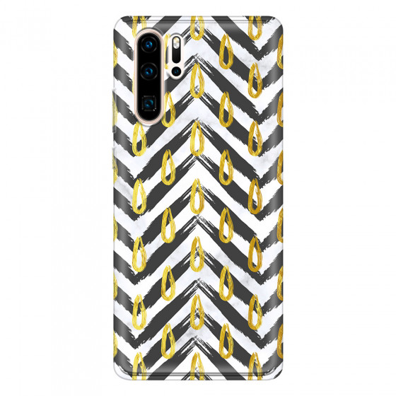 HUAWEI - P30 Pro - Soft Clear Case - Exotic Waves