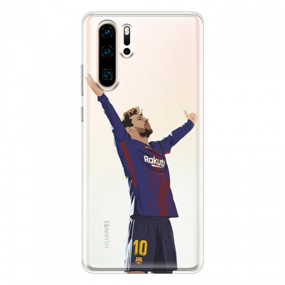 HUAWEI - P30 Pro - Soft Clear Case - For Barcelona Fans
