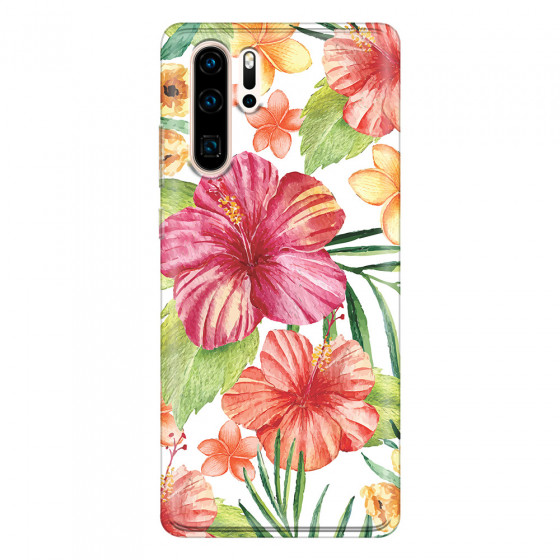 HUAWEI - P30 Pro - Soft Clear Case - Tropical Vibes