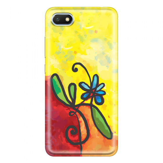 XIAOMI - Redmi 6A - Soft Clear Case - Flower in Picasso Style