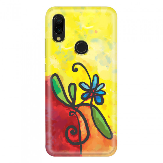 XIAOMI - Redmi 7 - Soft Clear Case - Flower in Picasso Style