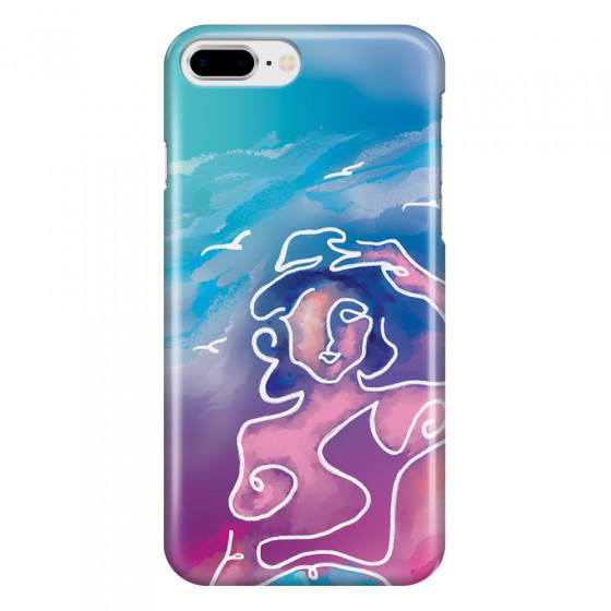APPLE - iPhone 7 Plus - 3D Snap Case - Lady With Seagulls