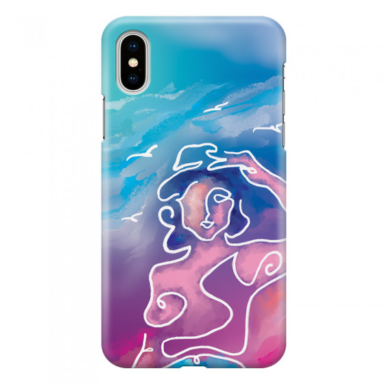 APPLE - iPhone XS Max - 3D Snap Case - Lady With Seagulls