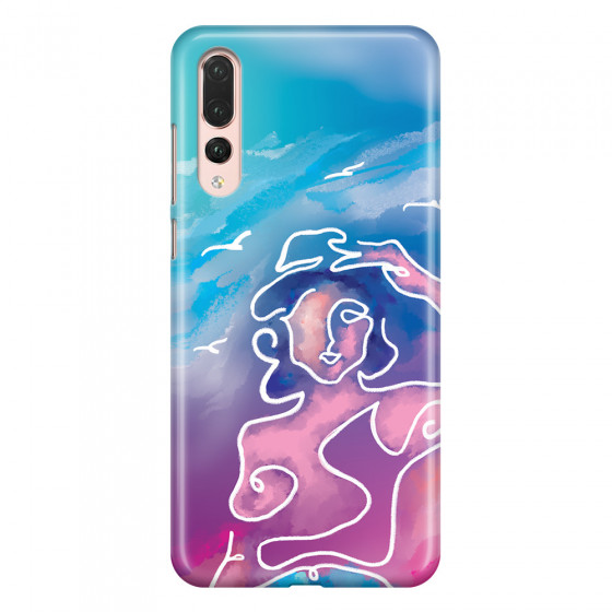 HUAWEI - P20 Pro - 3D Snap Case - Lady With Seagulls