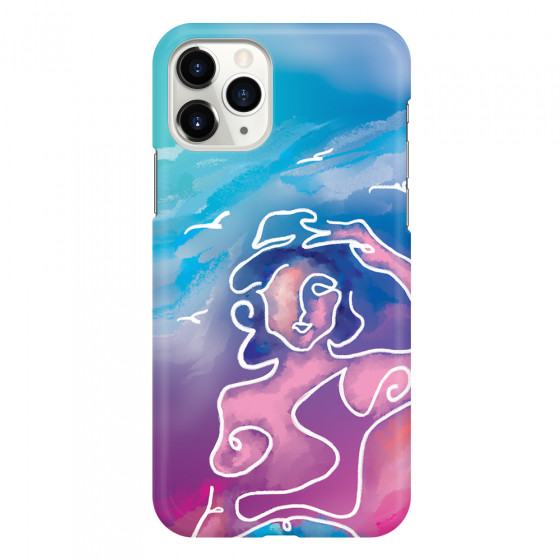 APPLE - iPhone 11 Pro Max - 3D Snap Case - Lady With Seagulls