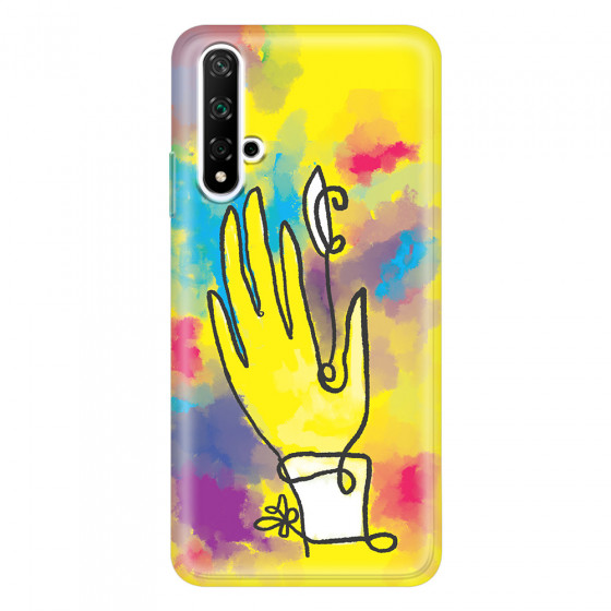 HONOR - Honor 20 - Soft Clear Case - Abstract Hand Paint