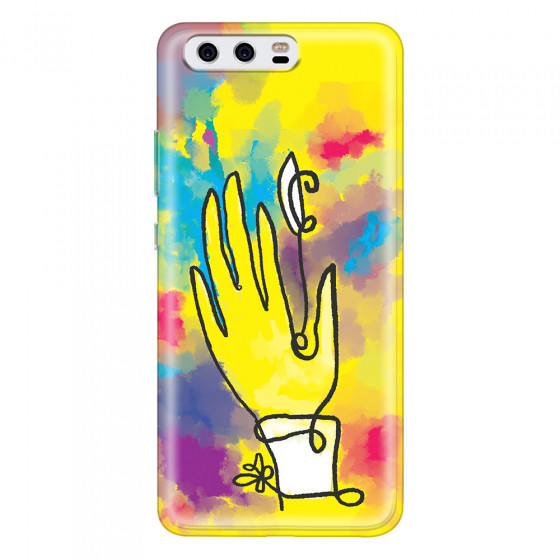 HUAWEI - P10 - Soft Clear Case - Abstract Hand Paint