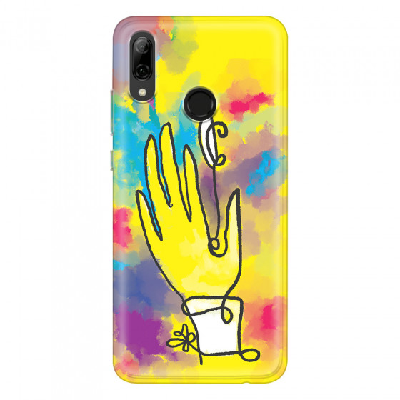 HUAWEI - P Smart 2019 - Soft Clear Case - Abstract Hand Paint