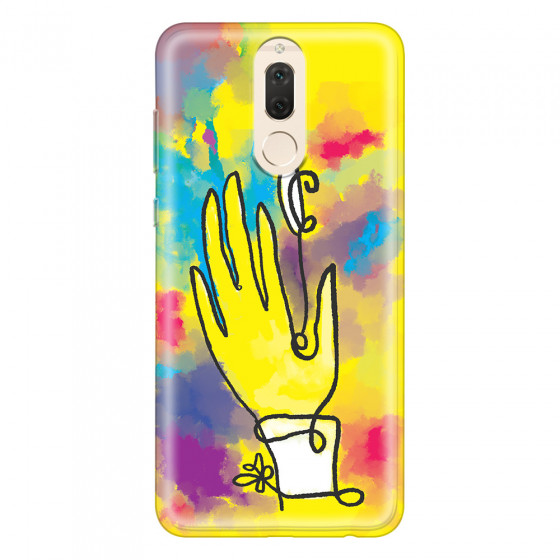 HUAWEI - Mate 10 lite - Soft Clear Case - Abstract Hand Paint