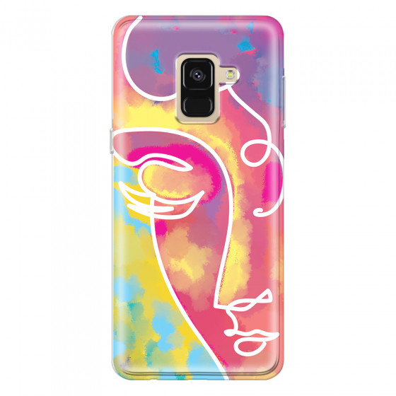 SAMSUNG - Galaxy A8 - Soft Clear Case - Amphora Girl