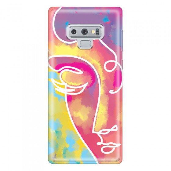 SAMSUNG - Galaxy Note 9 - Soft Clear Case - Amphora Girl