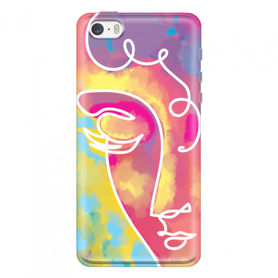 APPLE - iPhone 5S/SE - Soft Clear Case - Amphora Girl